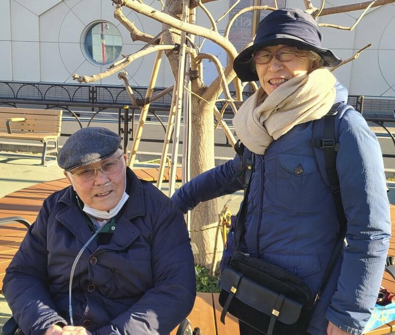 永岡弘行さん・英子さん夫妻（2月）