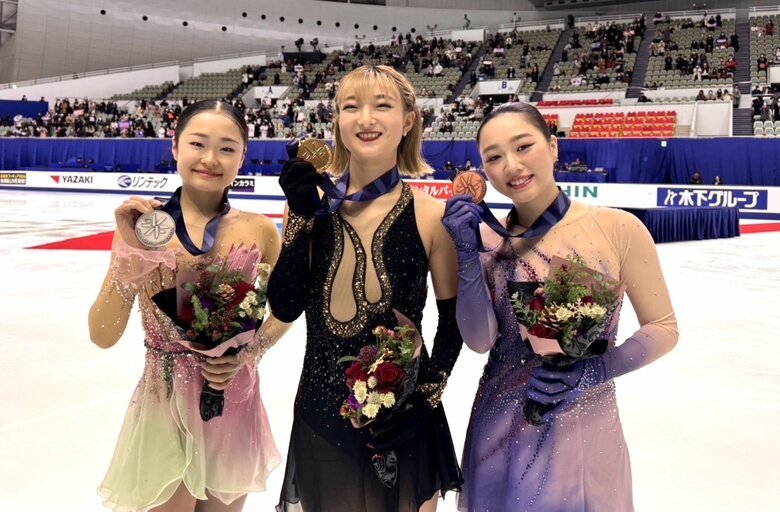 12月の全日本選手権、樋口は3位に