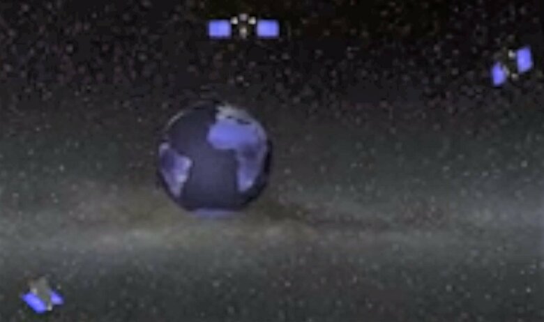 地球を取り囲む米「SBIRS」早期警戒衛星