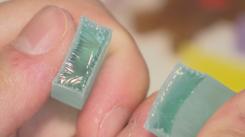 「こはくのつみき」の琥珀糖