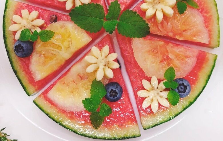 美的センスが輝いている盛り付け（提供：あっぷるさん）