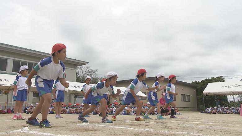 新型コロナ対策で2か所に分かれて実施 小学校で運動会 大分・大分市