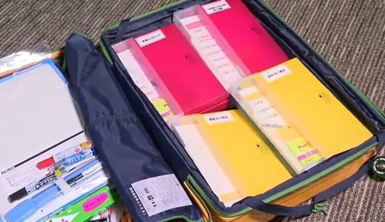 中條さんらが製作している「初動キット」