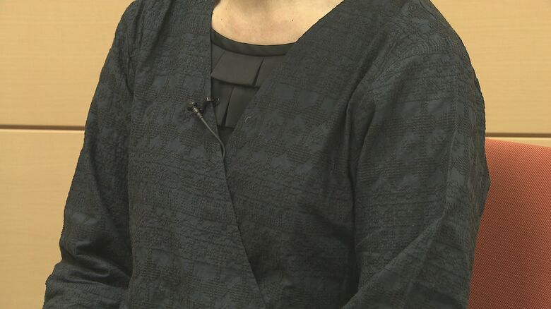 取材に応じた50代女性　息子は20代
