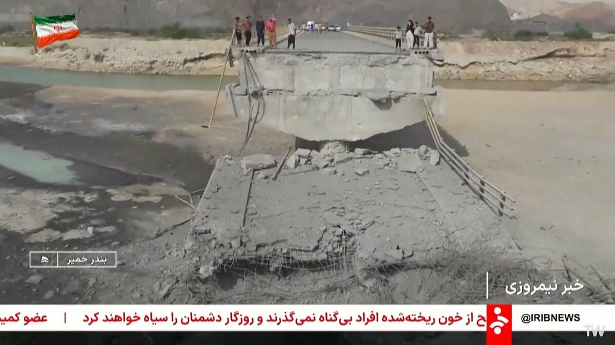 イラン報道 湾岸諸国の港などが新たな標的に 米軍が沿岸部の橋など攻撃し27人死傷