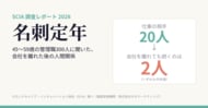【実態調査】管理職300人の約4割が、会社を離れたら「続く仕事の関係はゼロ」　SCIA「名刺定年」調査