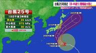 【台風25号】シルバーウィーク直撃か　21日に福島県に最接近　浜通りと中通りは警報級の大雨のおそれ　