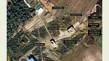北朝鮮でミサイル用の固体推進ロケット・モーター試験場に動き