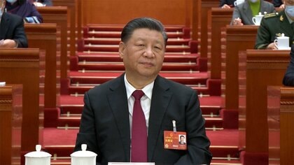 【速報】中国全人代開幕　2023年の経済成長率目標「5％前後」…国家安全部門強化など組織改革も