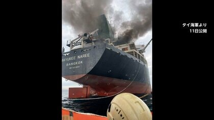 ホルムズ海峡のタイ貨物船に攻撃　ペルシャ湾内でも商船三井コンテナ船で損傷見つかる