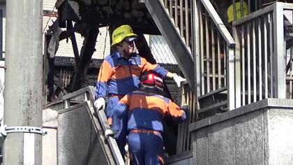 住宅の2階から遺体発見  広島県福山市で未明に住宅1棟全焼　遺体は連絡の取れない住人女性か(71)　