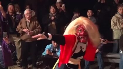 “女性の鬼”誕生！130年続く伝統の祭りに新たな歴史 ダイナミックかつ軽やかな舞で観客魅了 新潟・佐渡市