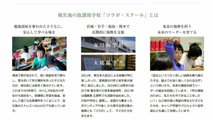 コラボ・スクールは放課後の居場所づくりなどに取り組んできた