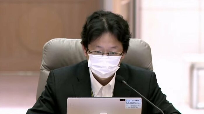 国立国際医療研究センター 大曲貴夫国際感染症センター長(東京都提供)