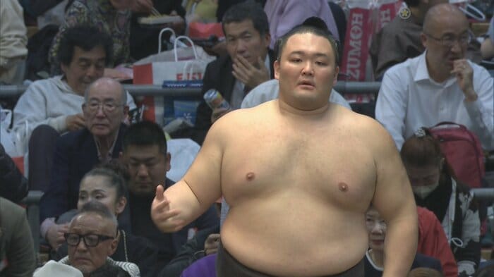 17日の朝乃山（日本相撲協会 提供）