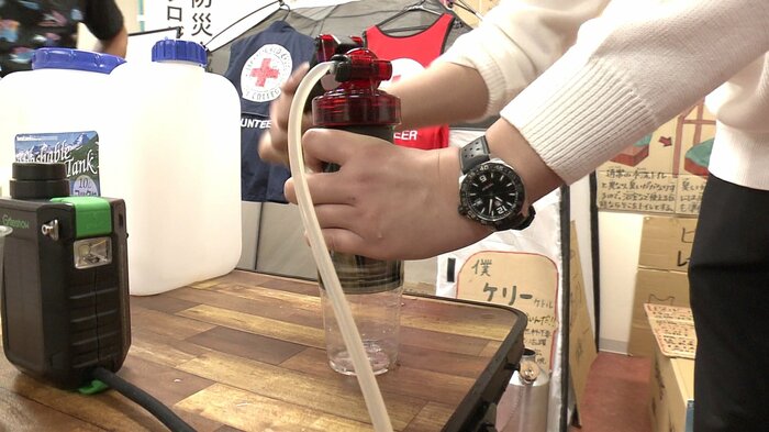 手動式のろ過器