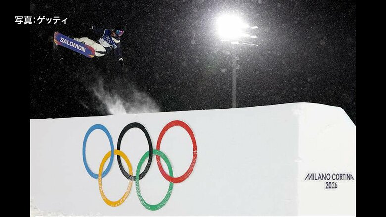 スノーボード村瀬心椛が公式練習「自分の技を出し切り金メダルとりたい」　男子ビッグエア予選は今夜スタート　ミラノ・コルティナ五輪｜FNNプライムオンライン