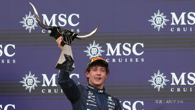 キミ・アントネッリ今シーズン9勝目　最年少年年間チャンピオンへ前進　【F1第18戦アメリカグランプリ】｜FNNプライムオンライン