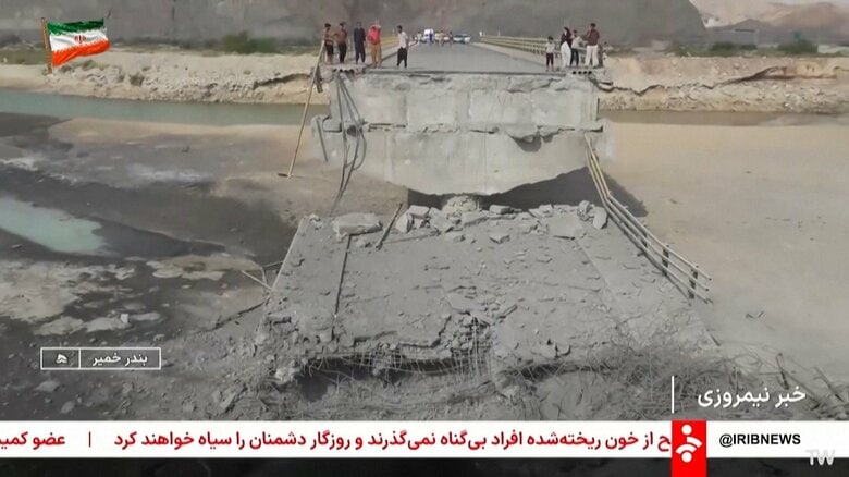イラン報道　湾岸諸国の港などが新たな標的に　米軍が沿岸部の橋など攻撃し27人死傷｜FNNプライムオンライン