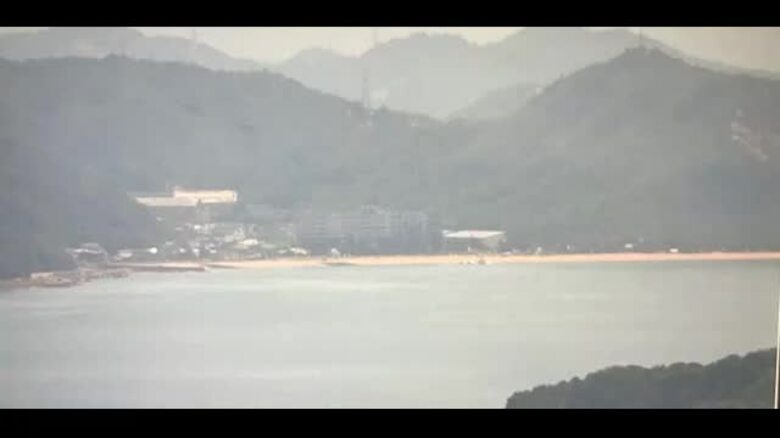 【岡山県に津波注意報】玉野市の渋川海水浴場「遊泳禁止」、倉敷市の沙美海水浴場「閉鎖」【岡山】｜FNNプライムオンライン