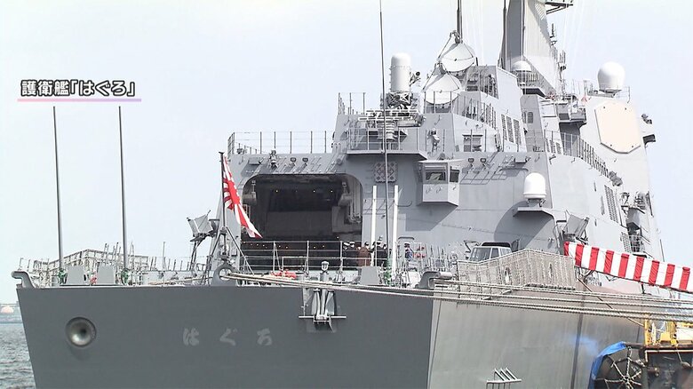 弾道ミサイルの迎撃試験に成功した海自のイージス艦