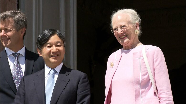 天皇陛下とマルグレーテ女王（2017年）