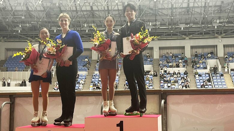 ペア表彰台（西日本選手権）