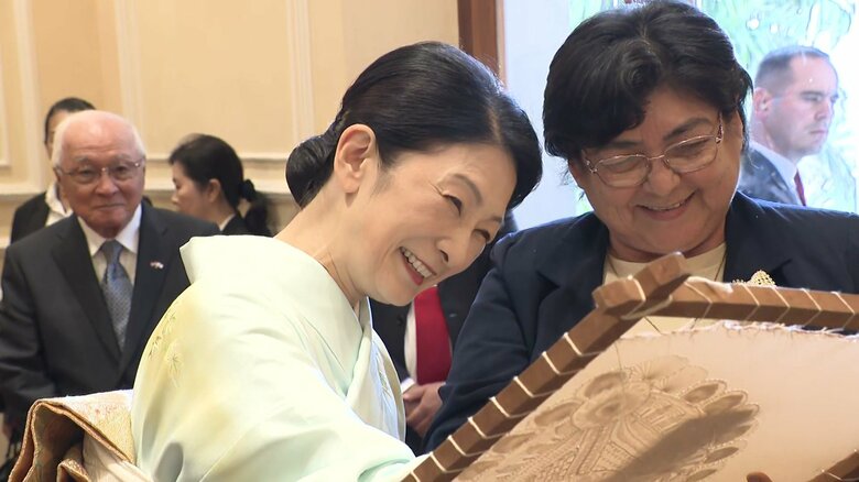 ニャンドゥティに挑戦された紀子さま