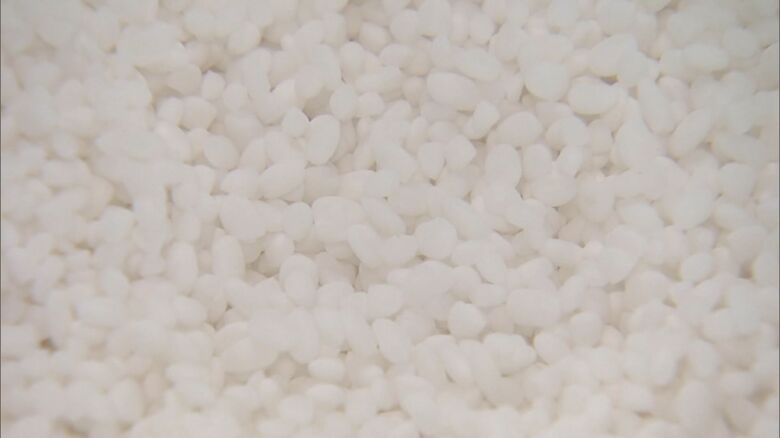 酒米は磨き上げて日本酒の原料に