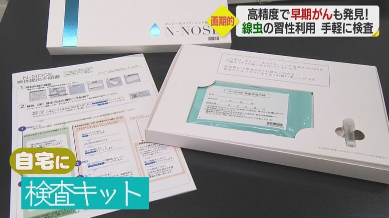 自宅に届く検査キット