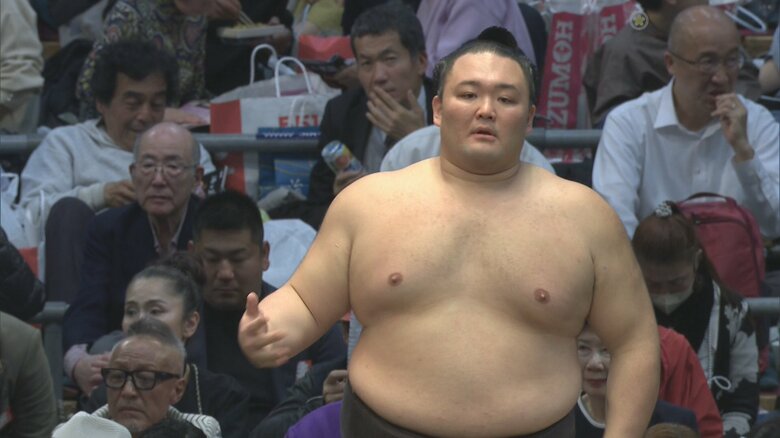 17日の朝乃山（日本相撲協会 提供）