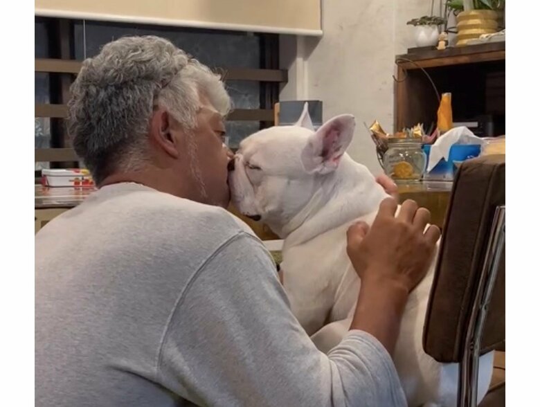 ラブラブな様子（提供：こぶしさん）