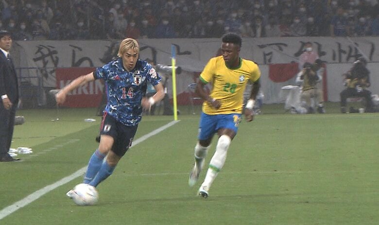 伊東純也のドリブル