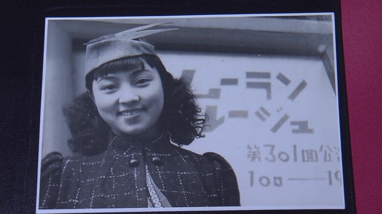 トップスターをはった待子さん（提供：遺族）