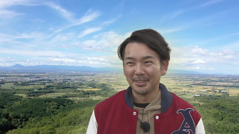 地域おこし協力隊の金山真大さん