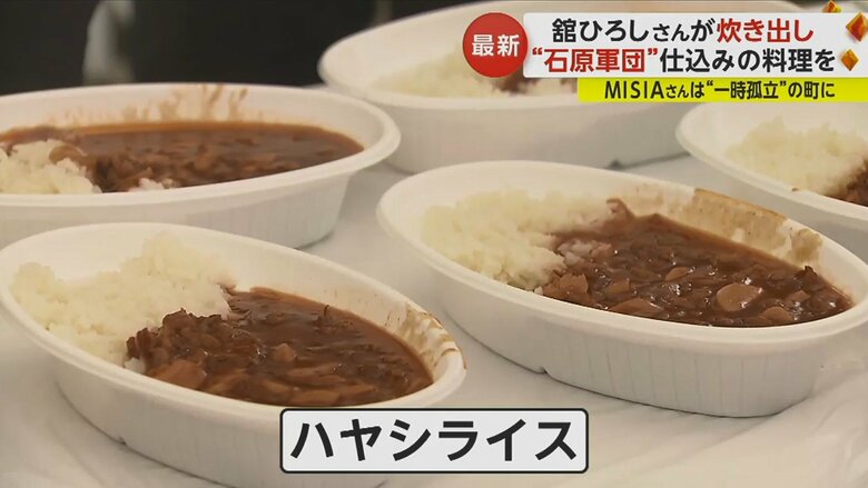 おでん、お汁粉も振る舞われた