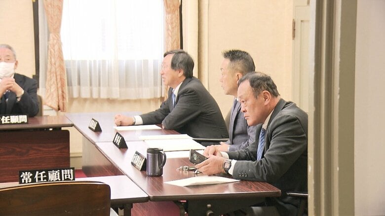 自民改革会議の緊急役員会（1月10日）