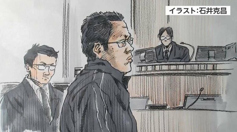 4年前の一審当時の石橋和歩被告（2018年12月）