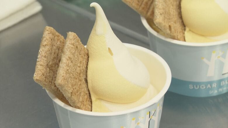 シュガーバターの木のソフトクリーム