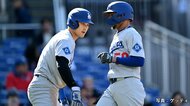 【速報】大谷翔平4打数2安打&今季3個目盗塁…開幕から14試合連続出塁 逆転のホームインも ドジャースは連敗を3でストップ