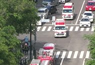 【速報】「むせ込んでいる人がいる」地下鉄で異臭騒ぎか…救急車や消防車が多数出動＜北海道札幌市＞