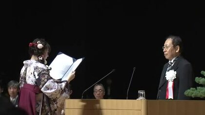 秋田大学卒業式　約1200人が新たなステージへ巣立つ　秋田