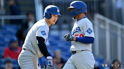 【速報】大谷翔平4打数2安打＆今季3個目盗塁…開幕から14試合連続出塁　逆転のホームインも　ドジャースは連敗を3でストップ