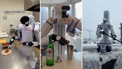 人型ロボット開発のために無料の家事代行サービス　人の作業データを収集しAI学習