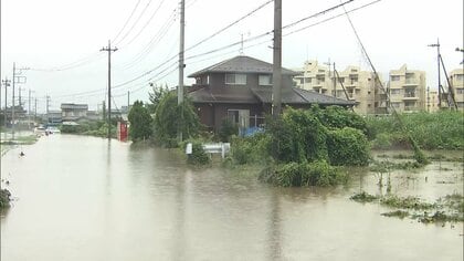 栃木・群馬で記録的大雨　足利市で倒壊した住宅から女性発見