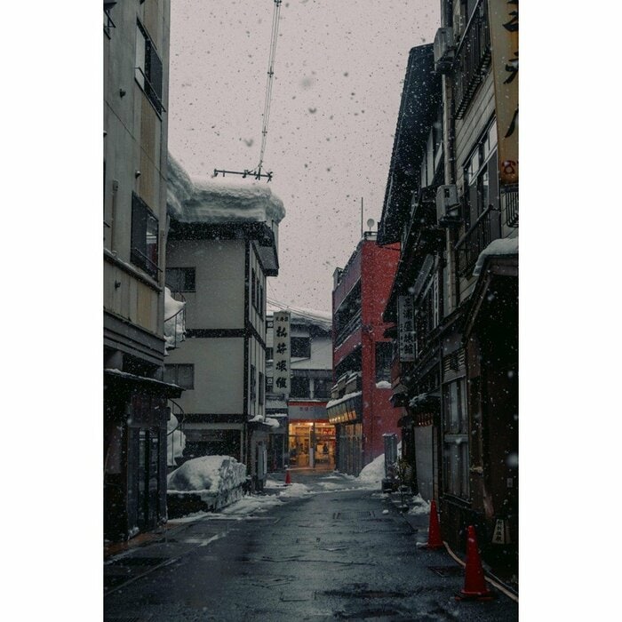 山形県大蔵村(2025年1月撮影)