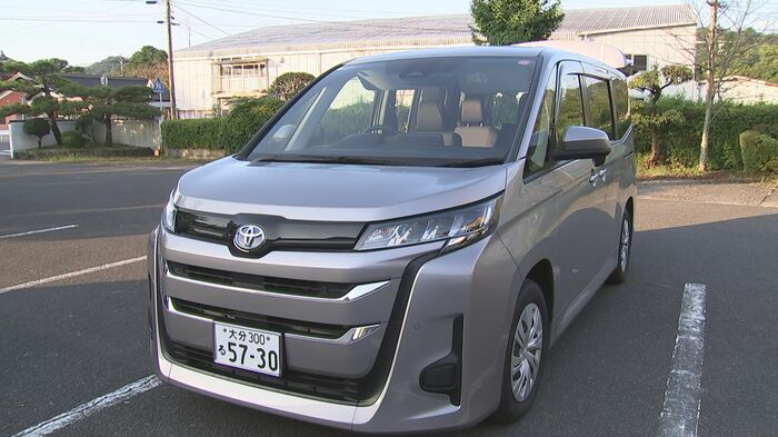 生徒の送迎に使用している公用車