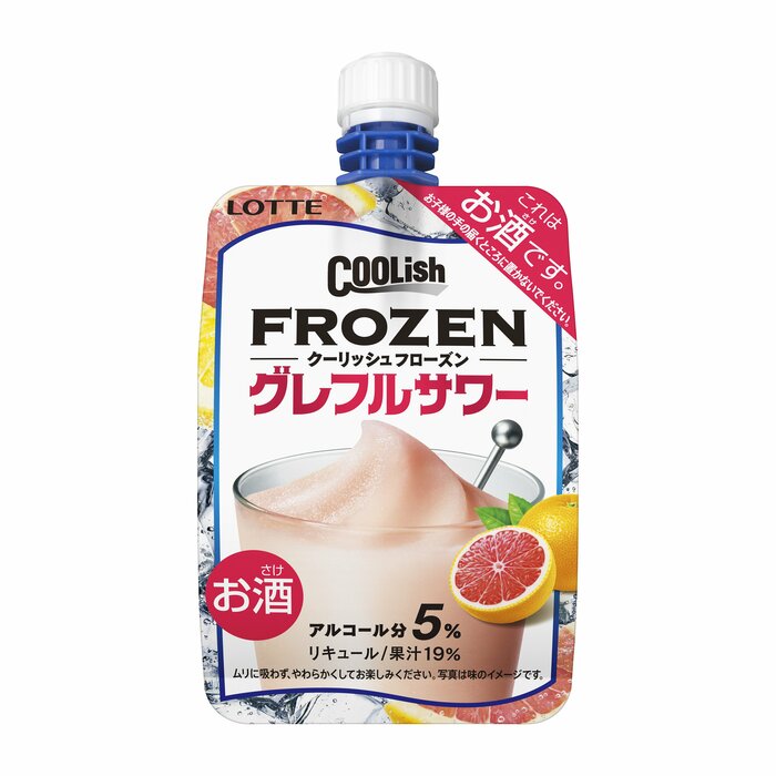 クーリッシュ フローズン グレフルサワー(提供:ロッテ)