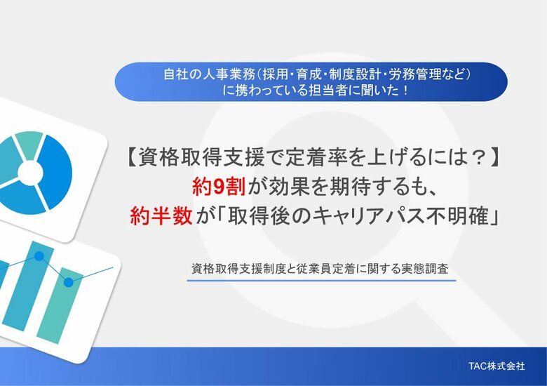 【人事111名調査】約9割が期待する「資格取得支援」に潜む落とし穴とは？約4社に1社が運用断念する「制度の理想と運用の現実のギャップ」をデータで紐解く実態調査リポートを公開【人事・教育担当者向け】
