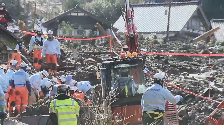 弟が安否不明…兄「1秒でも早く顔を出して」 土砂災害現場で捜索続く　石川・輪島市【能登半島地震】｜FNNプライムオンライン